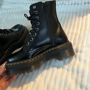 Dr. Martens Black Platform Boots
